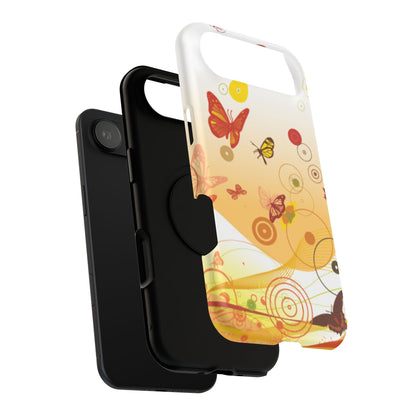 Amber Wings Tough iPhone Case