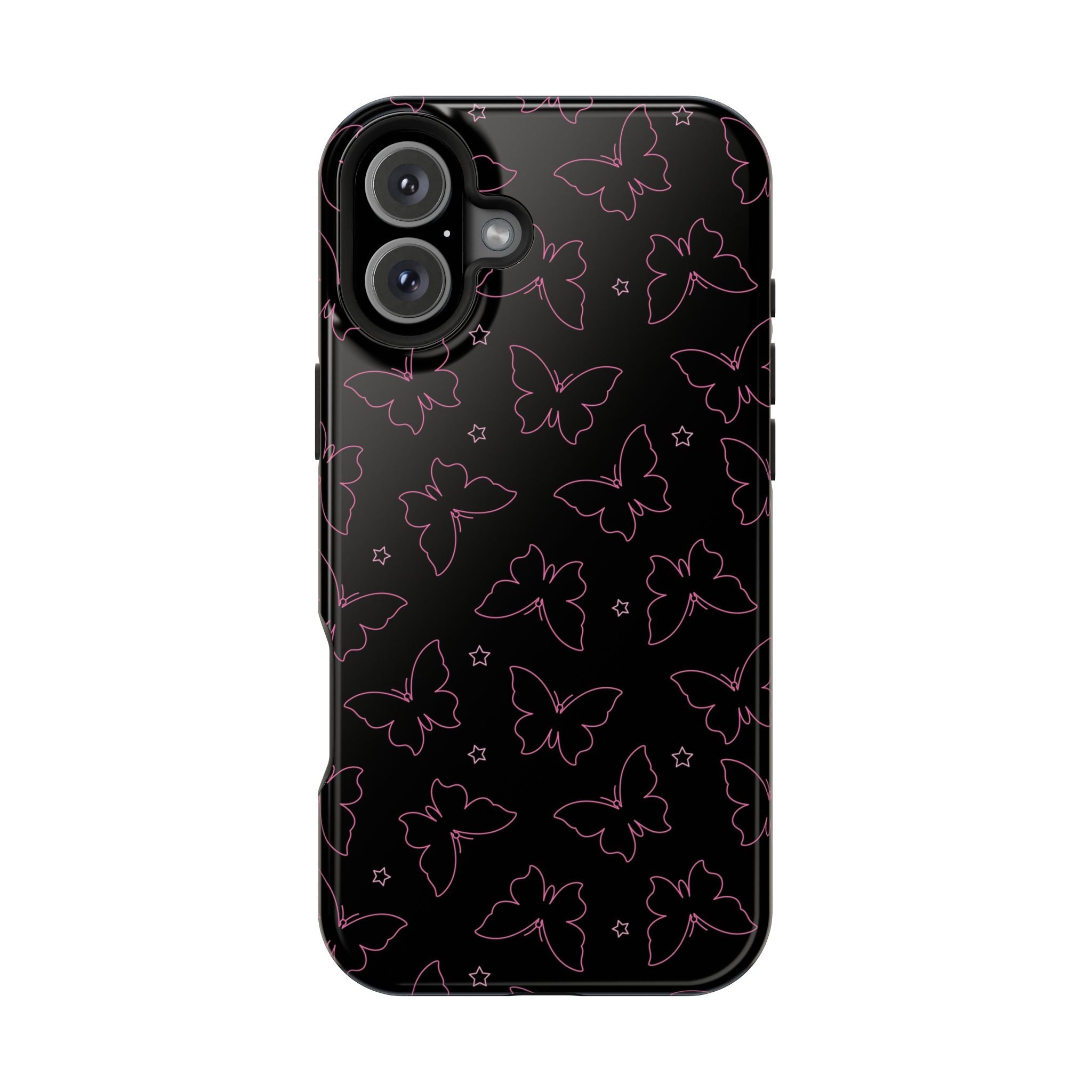Midnight Flutter Tough iPhone Case