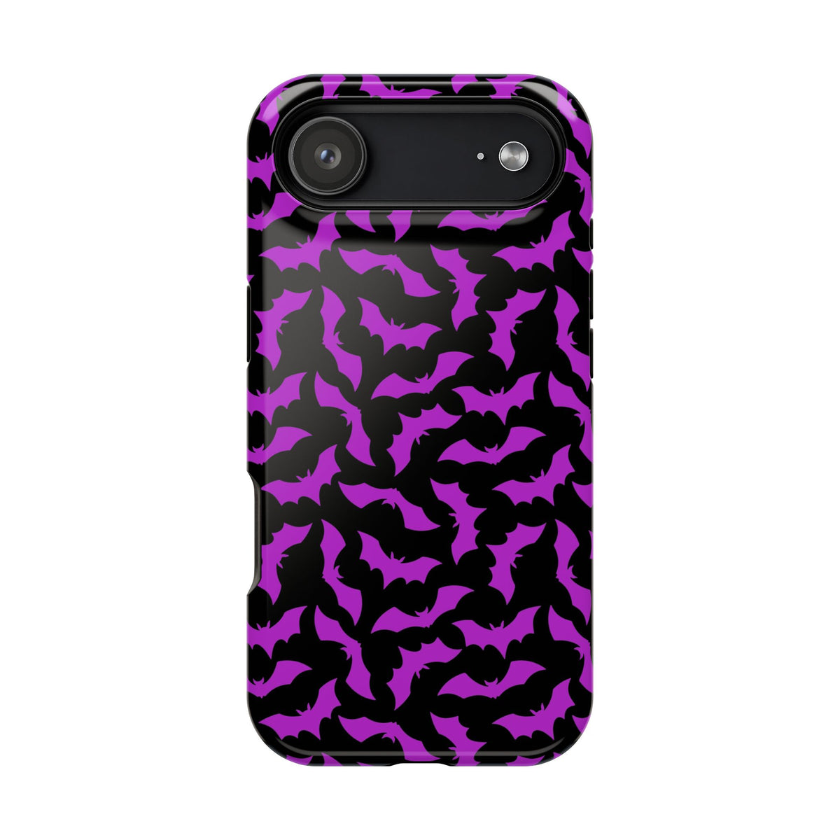 Purple Bats MagSafe Tough iPhone Case