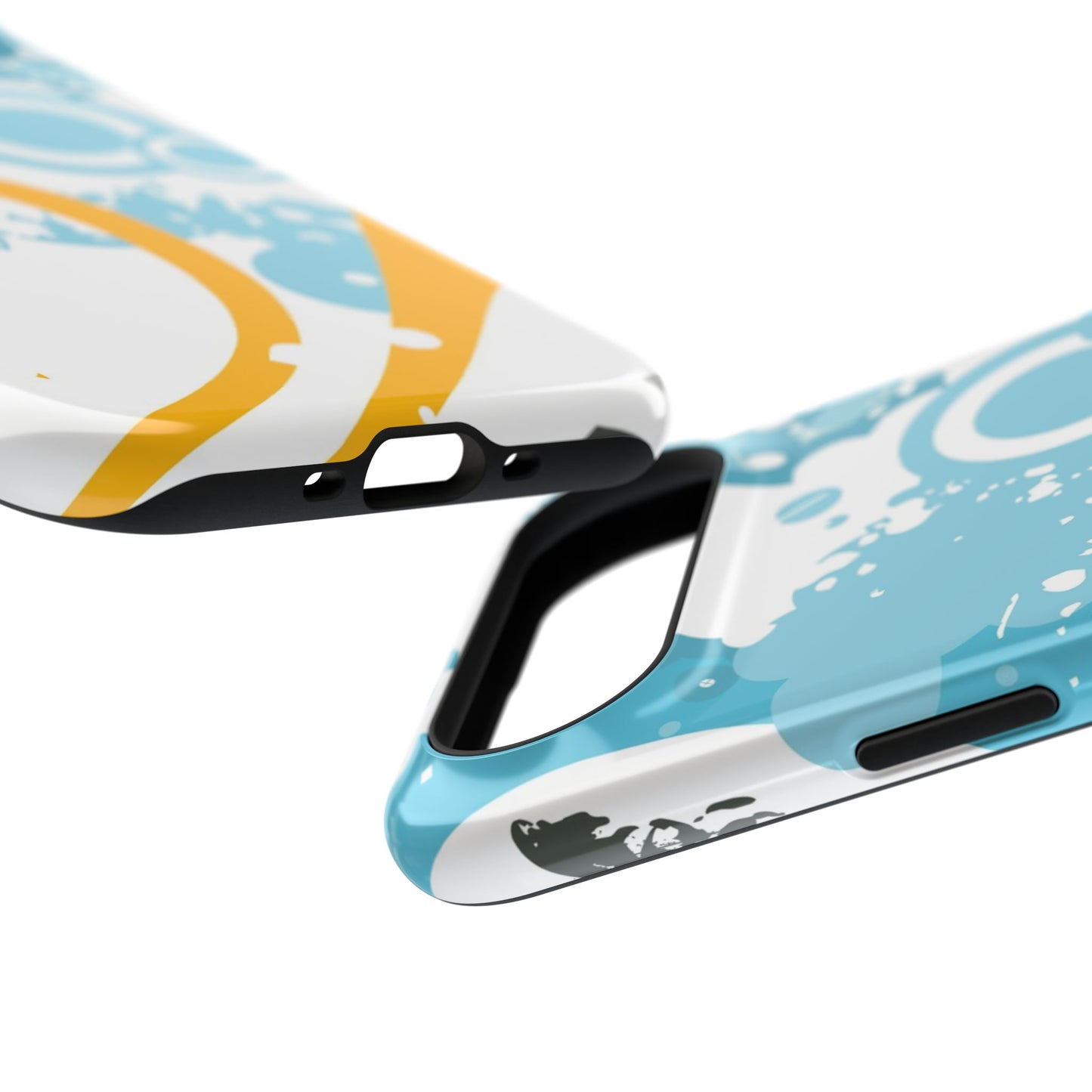 Cloud Circuit Tough iPhone Case