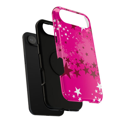 Pink Static Tough iPhone Case