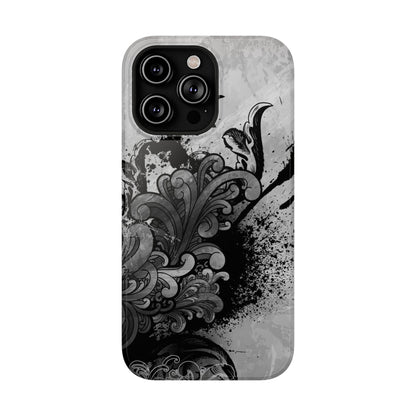 Charcoal Echo Tough iPhone Case