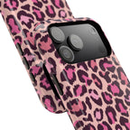 Pink Leopard Tough iPhone Case