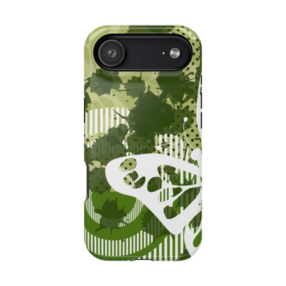 Green Echo Tough iPhone Case