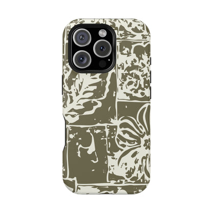 Faded Bloom Tough iPhone Case