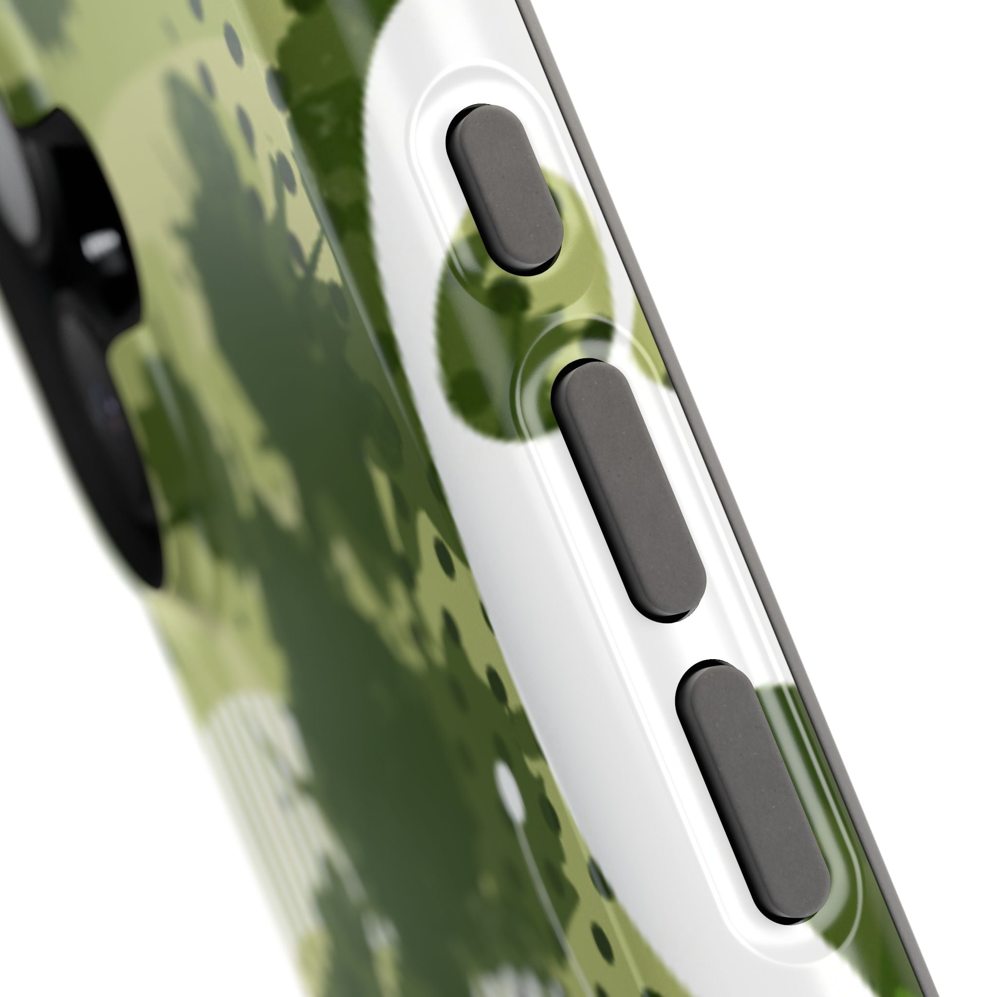 Green Echo Tough iPhone Case