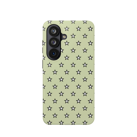 Green Stardust Tough Samsung Case