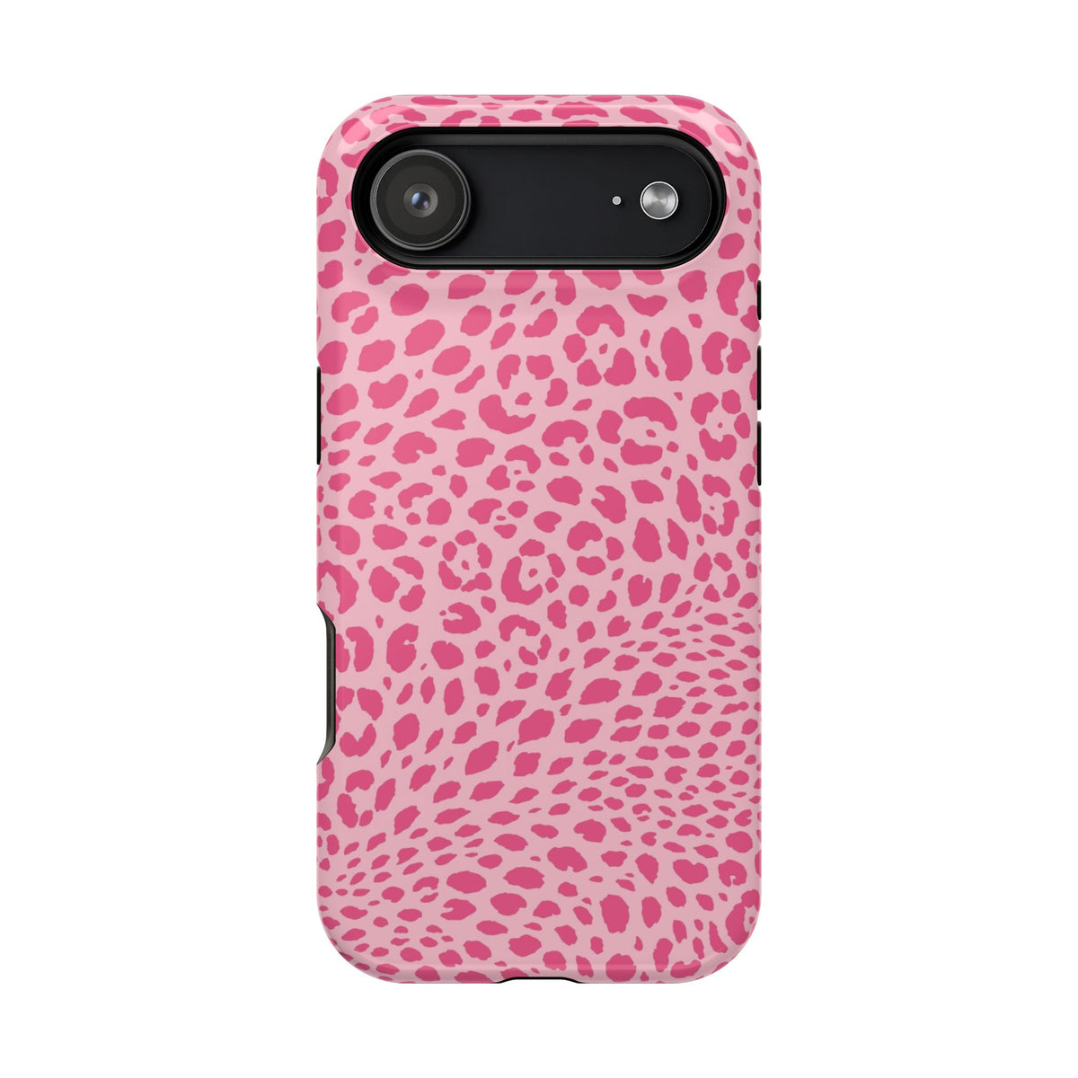 Light Pink Leopard MagSafe Tough iPhone Case