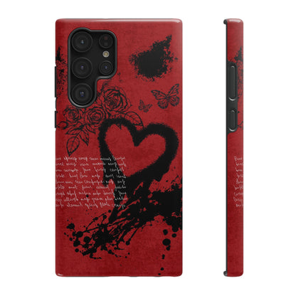 Crimson Tough Samsung Case