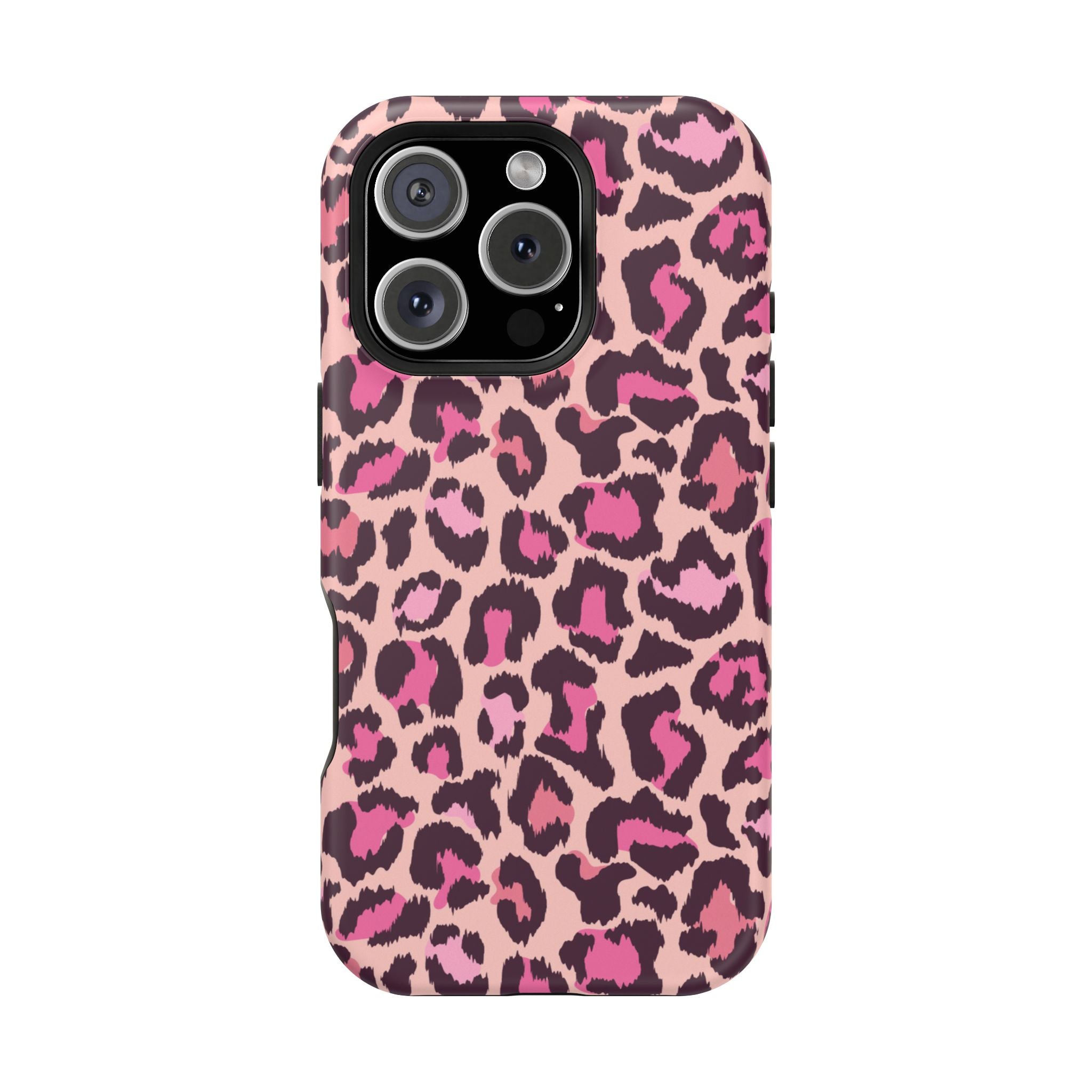 Pink Leopard Tough iPhone Case