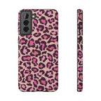 Pink Leopard Tough Samsung Case