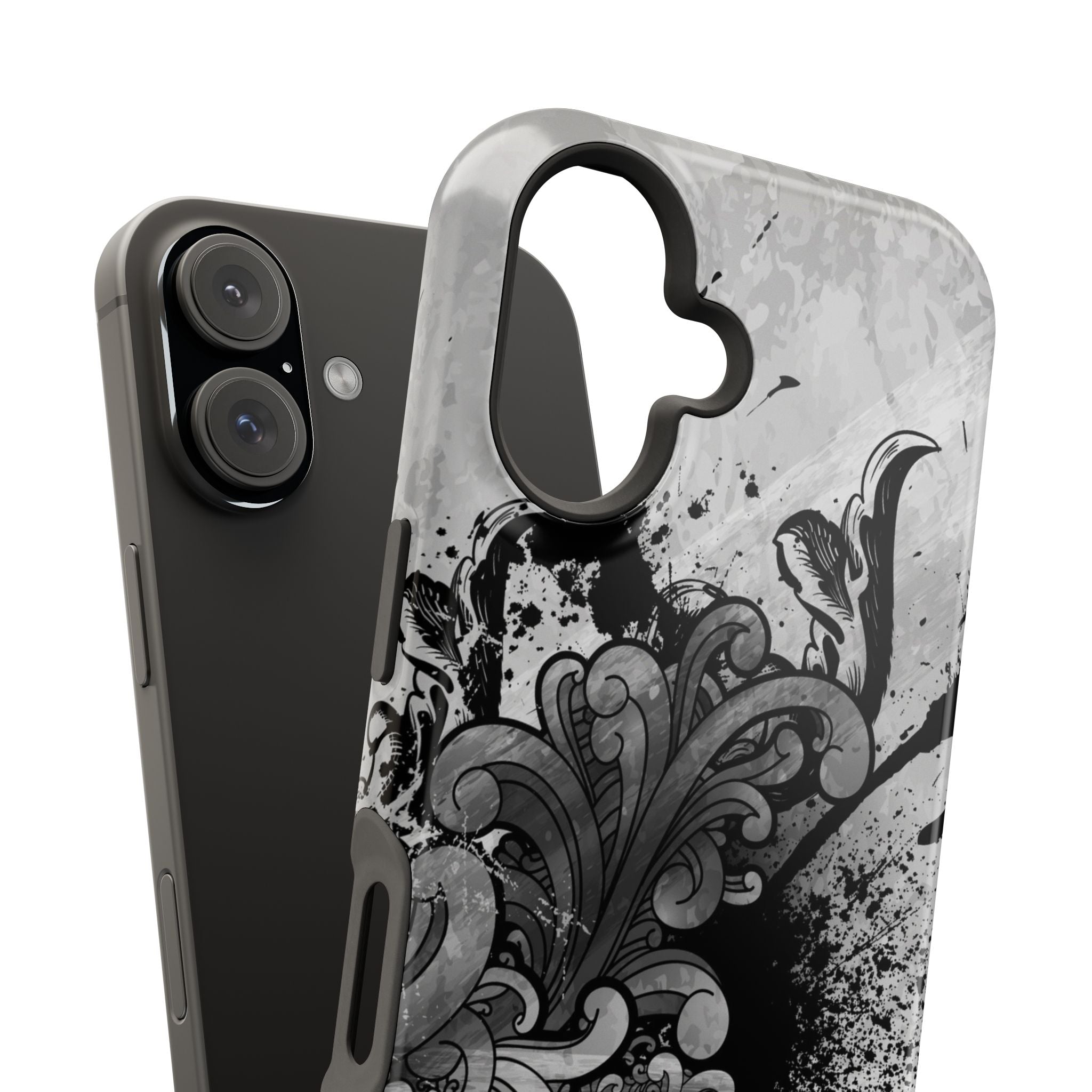 Charcoal Echo Tough iPhone Case