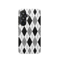 Monochrome Argyle Tough Samsung Case