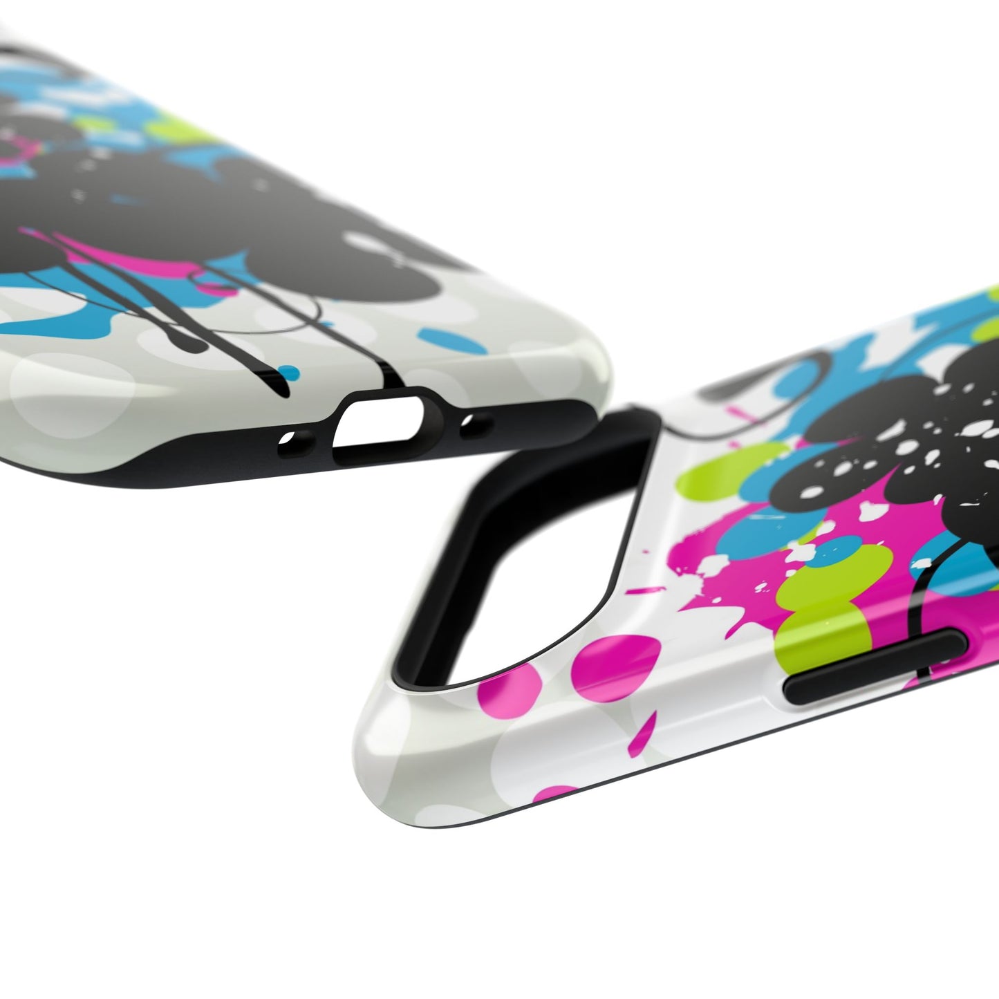 Electric Bloom Tough iPhone Case