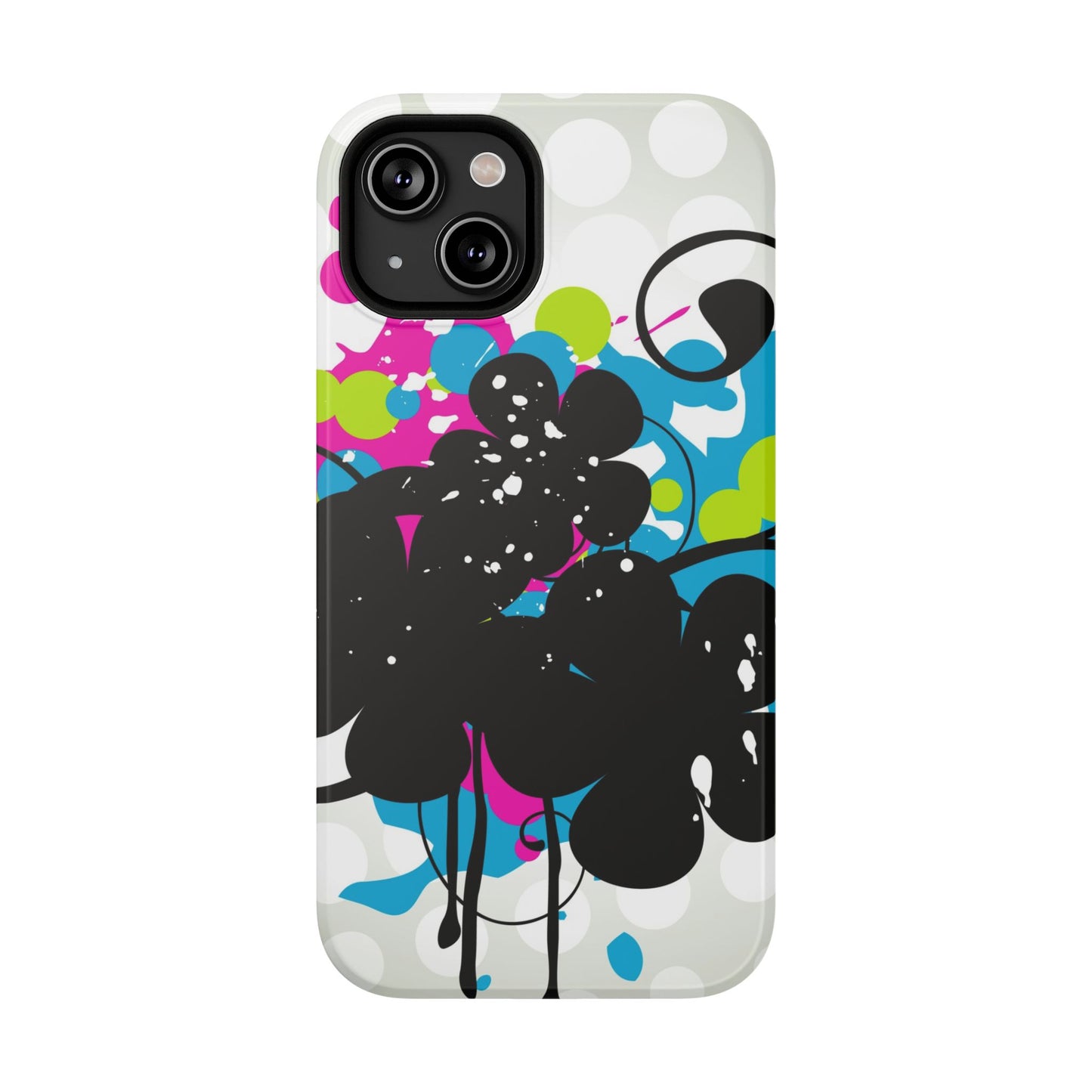 Electric Bloom Tough iPhone Case