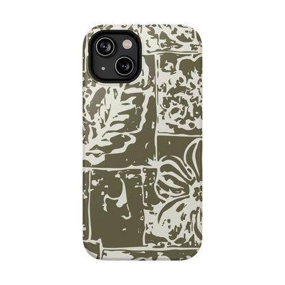 Faded Bloom Tough iPhone Case