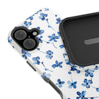 Blue Garden Tough iPhone Case
