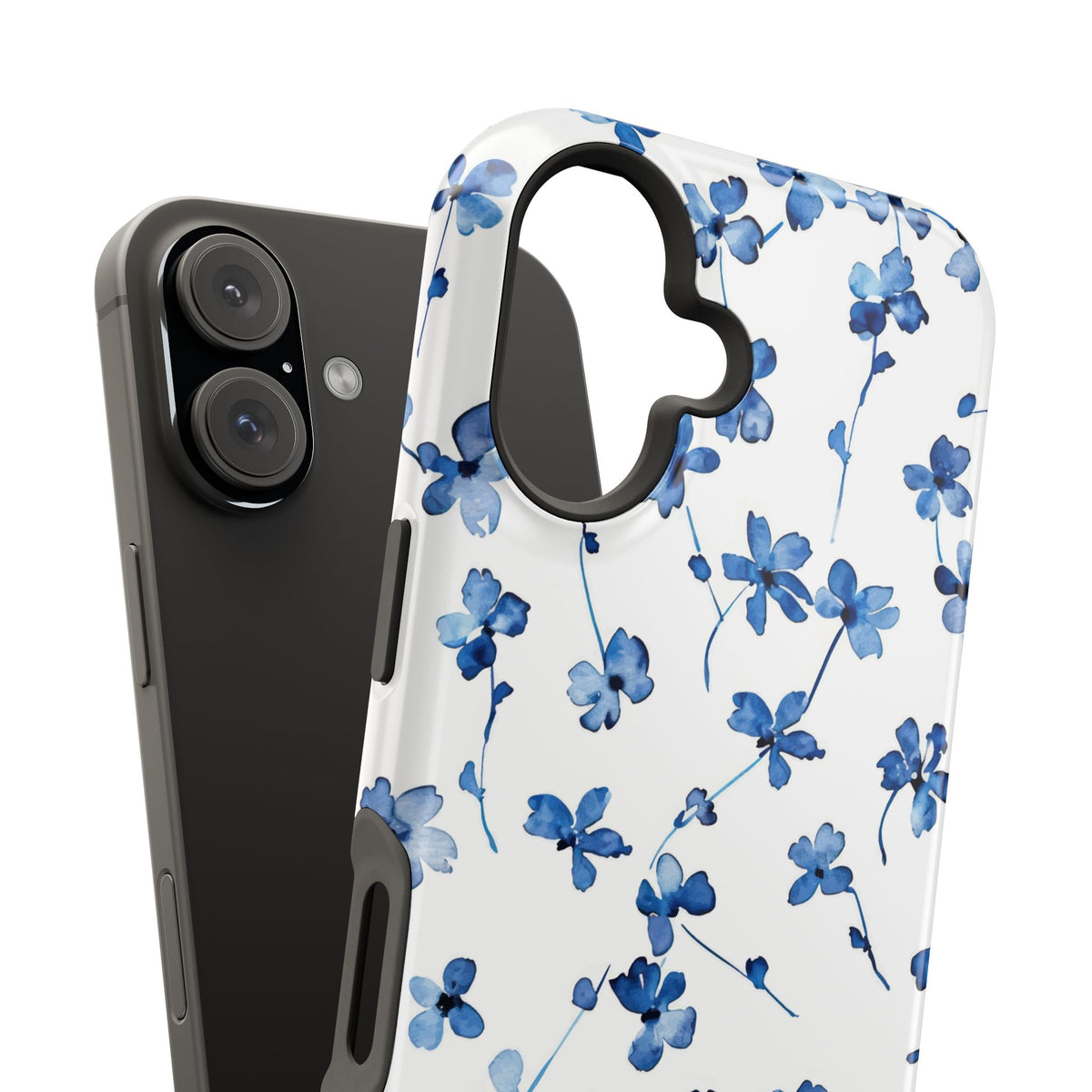 Blue Garden Tough iPhone Case