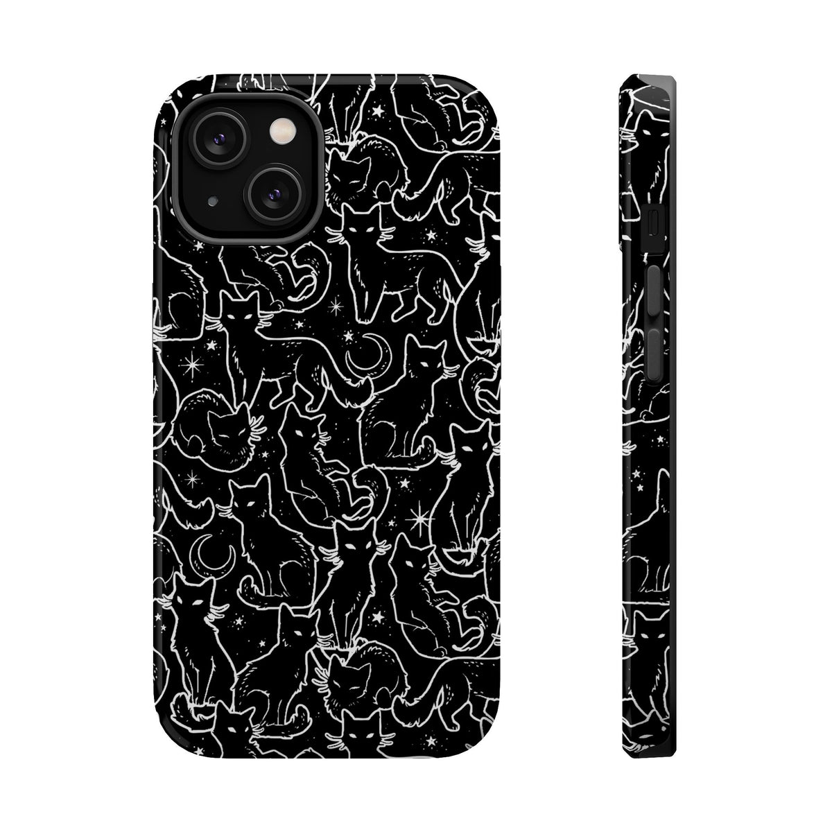 Black Cats MagSafe Tough iPhone Case