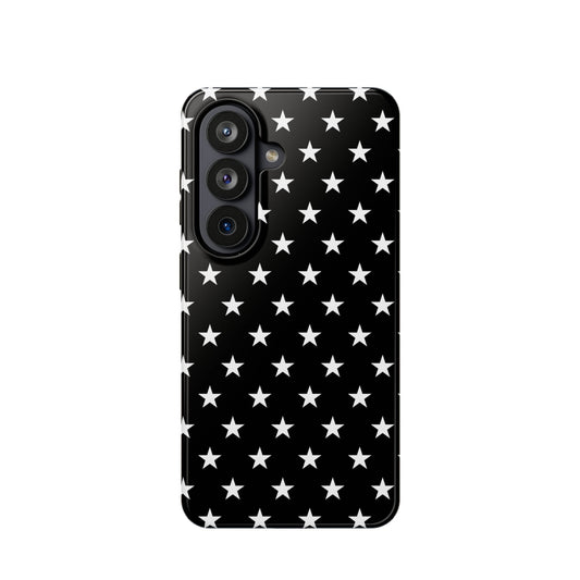 Black Stars Tough Samsung Case