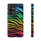 Neon Stripes Tough Samsung Case