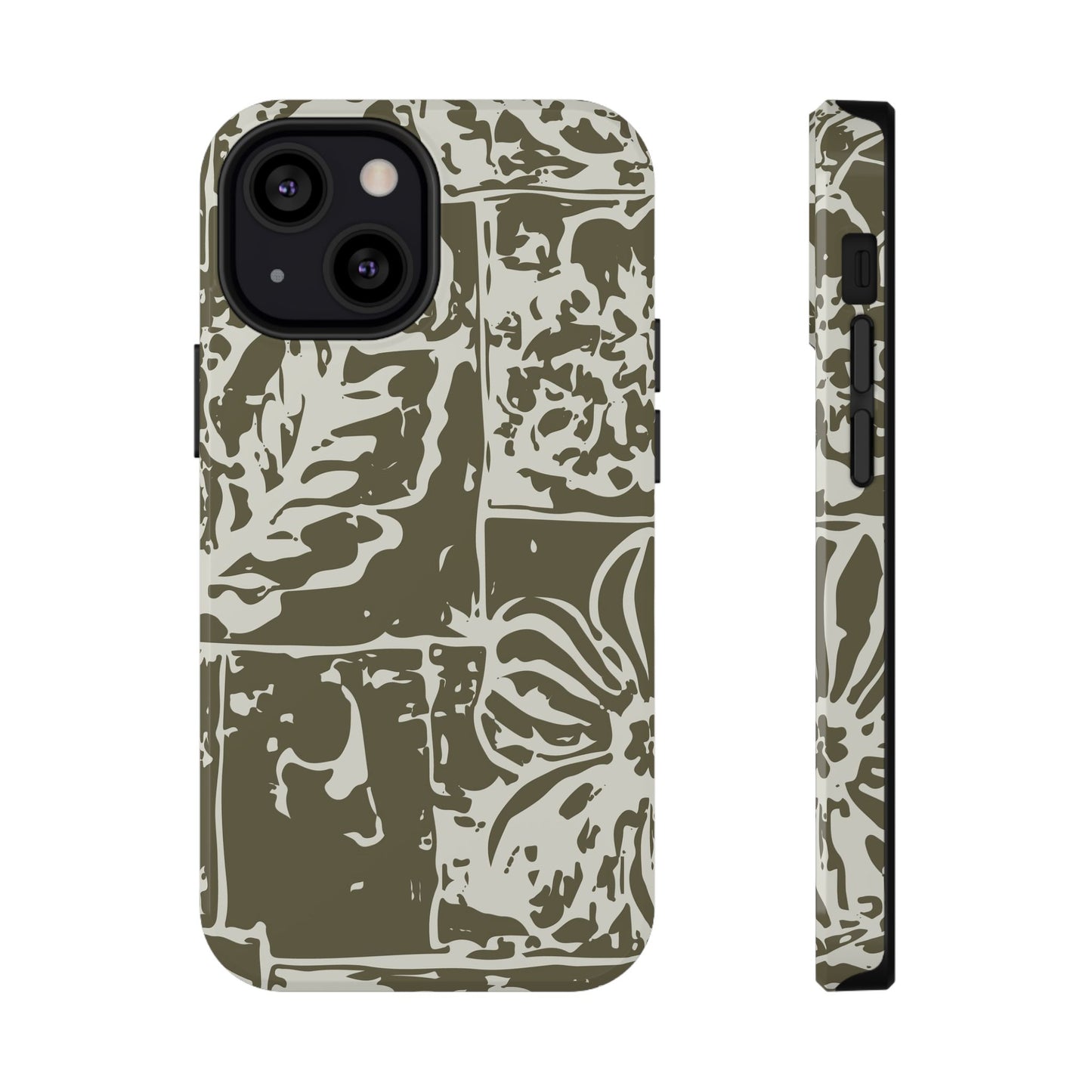 Faded Bloom Tough iPhone Case
