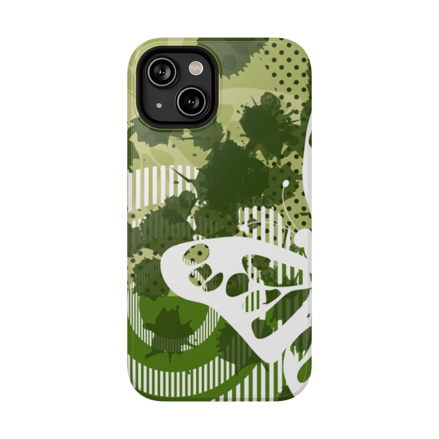 Green Echo Tough iPhone Case