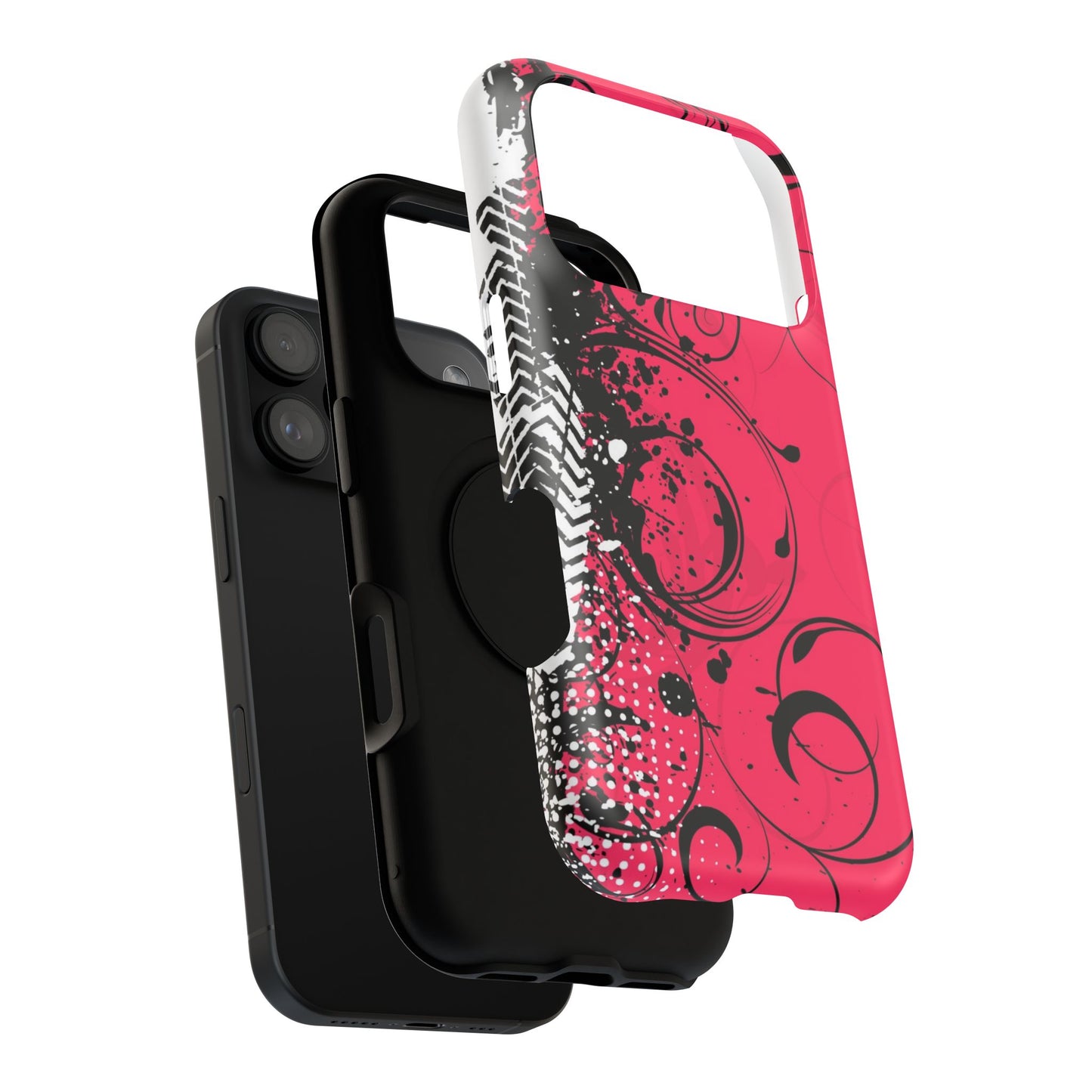 Swirl Rush Tough iPhone Case