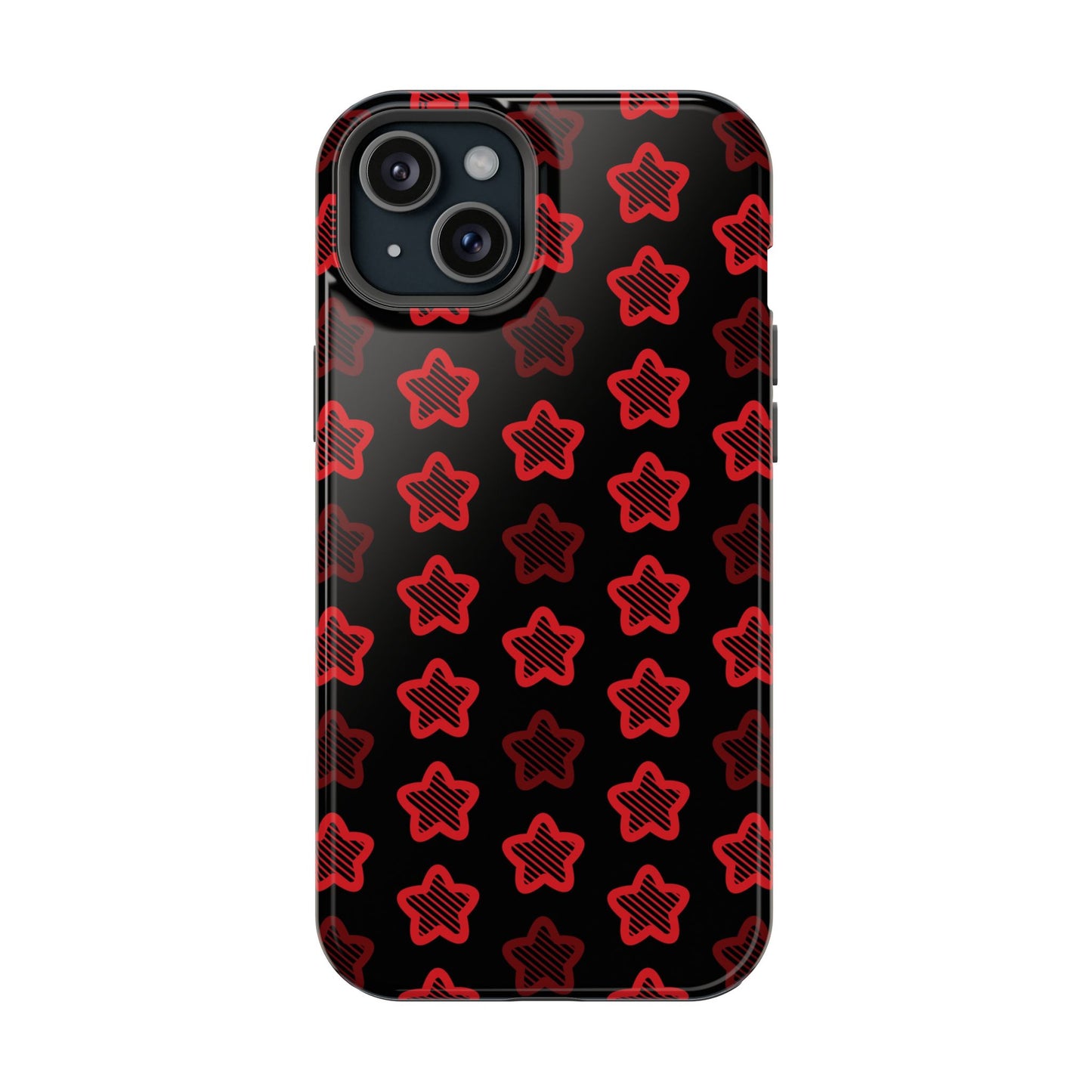 Red Stars Tough iPhone Case