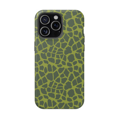 Green Giraffe MagSafe Tough iPhone Case