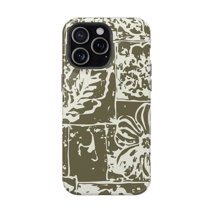Faded Bloom Tough iPhone Case