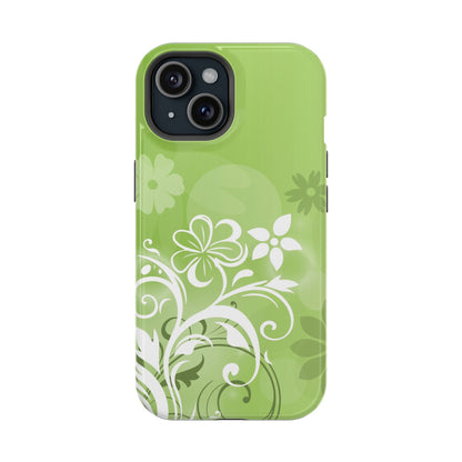 Green Mood Tough iPhone Case