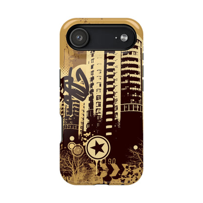 Brown City Tough iPhone Case