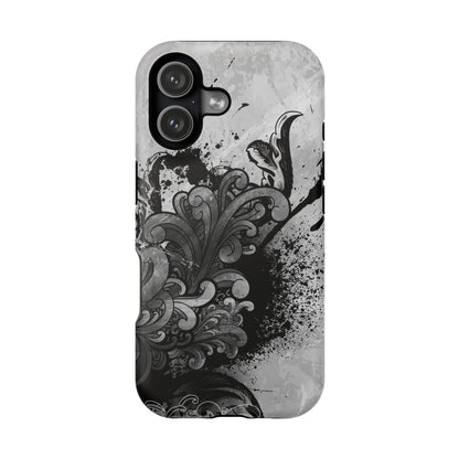 Charcoal Echo Tough iPhone Case