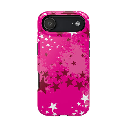 Pink Static Tough iPhone Case