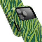 Green Zebra Tough iPhone Case