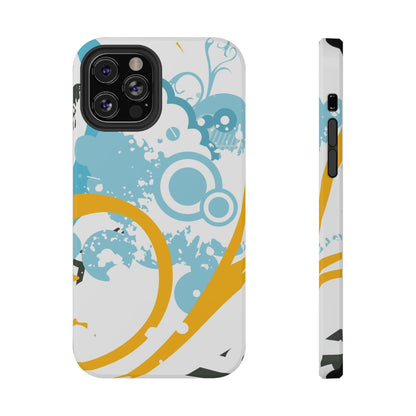 Cloud Circuit Tough iPhone Case