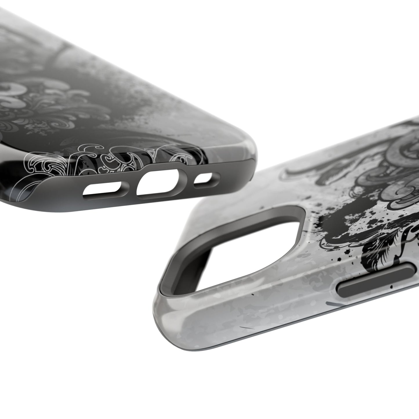 Charcoal Echo Tough iPhone Case