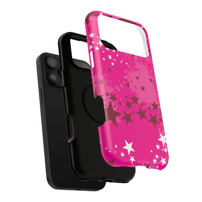 Pink Static Tough iPhone Case