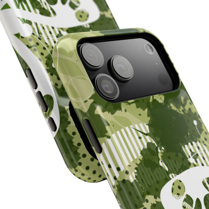 Green Echo Tough iPhone Case