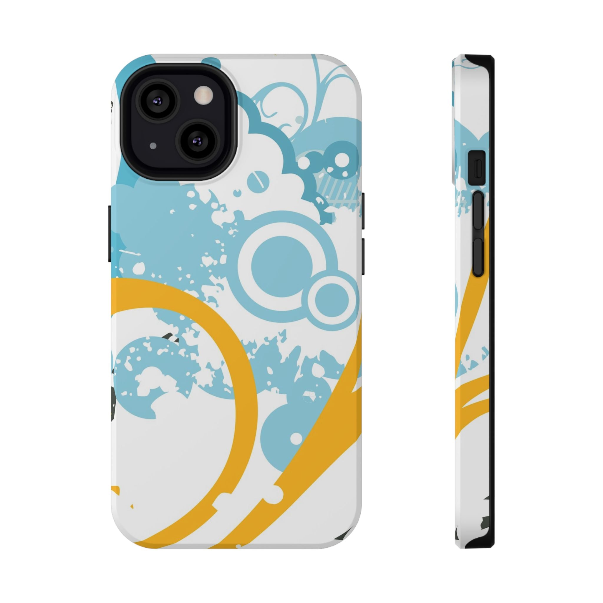 Cloud Circuit Tough iPhone Case