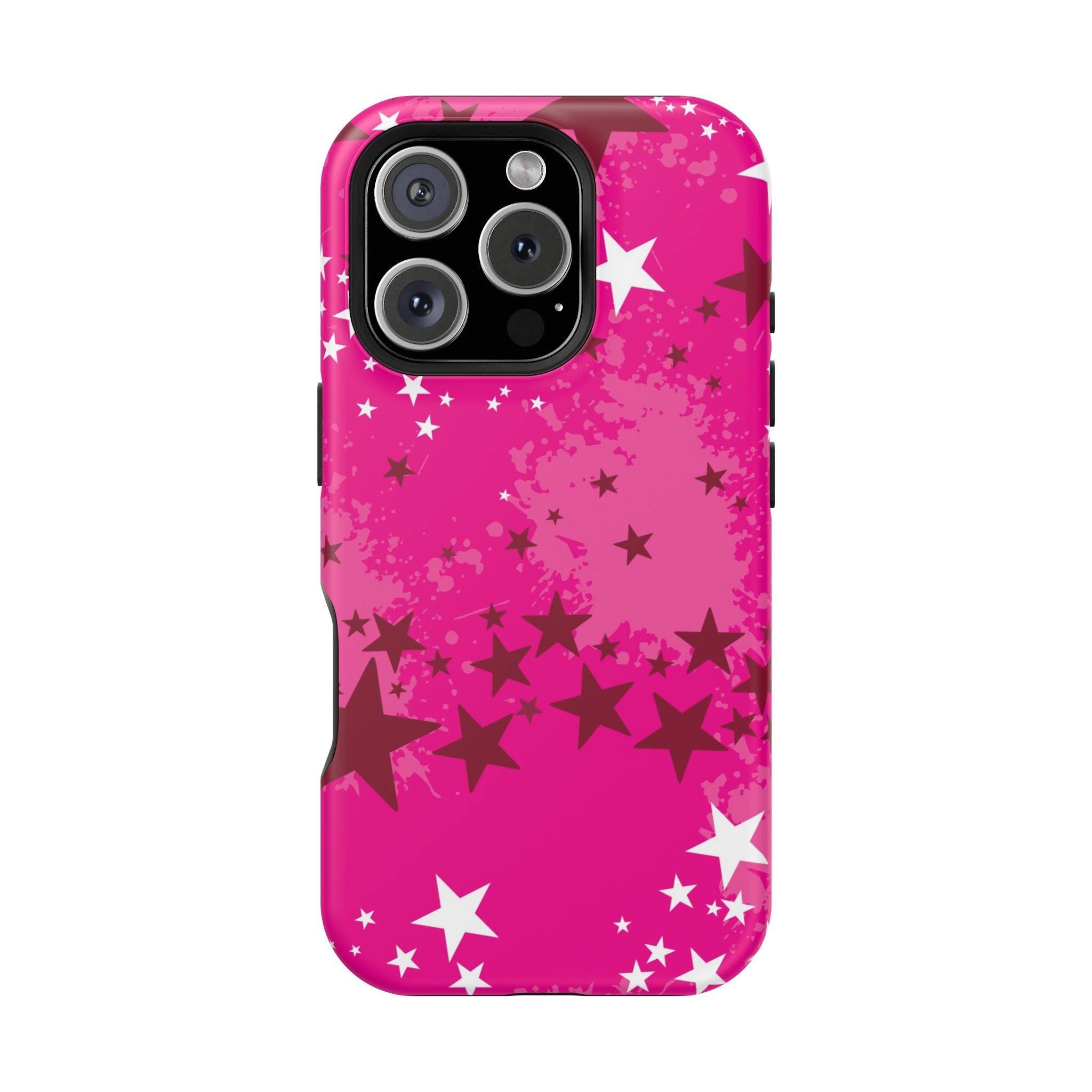 Pink Static Tough iPhone Case