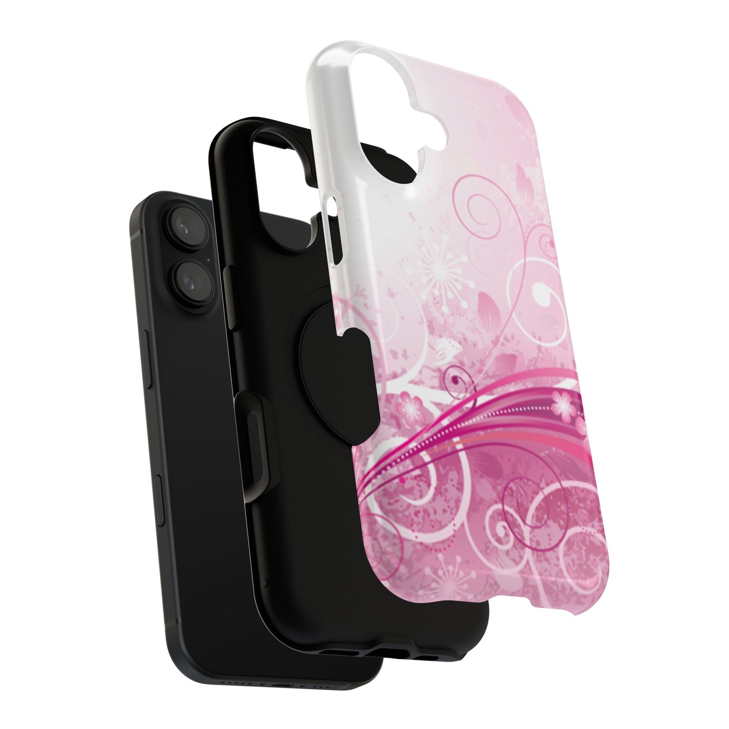 Faded Petals Tough iPhone Case