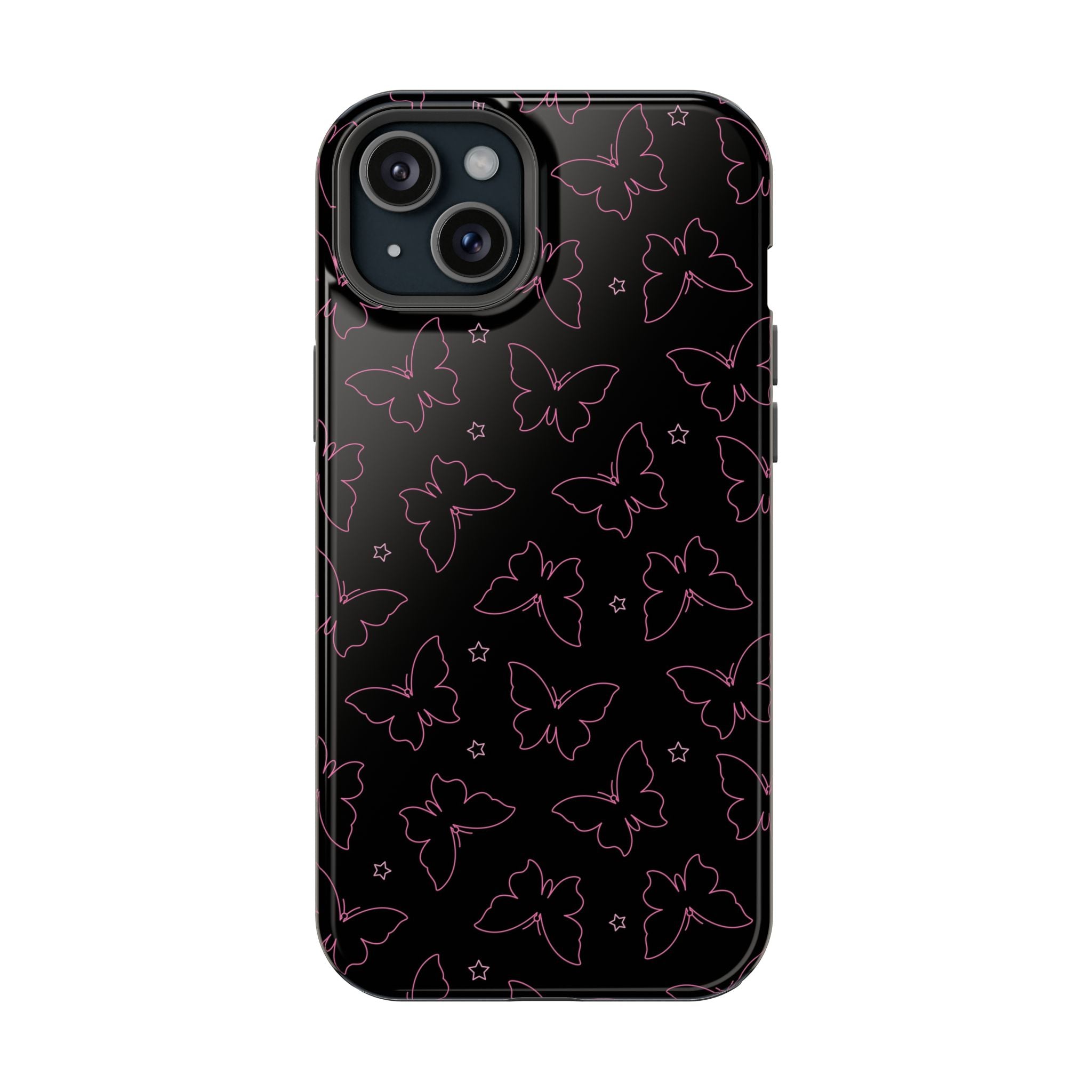 Midnight Flutter Tough iPhone Case