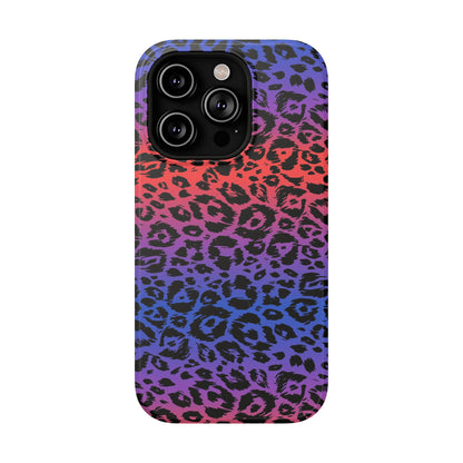 Leopard Gradient MagSafe Tough iPhone Case