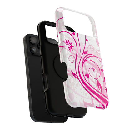 Flora Fuchsia Tough iPhone Case