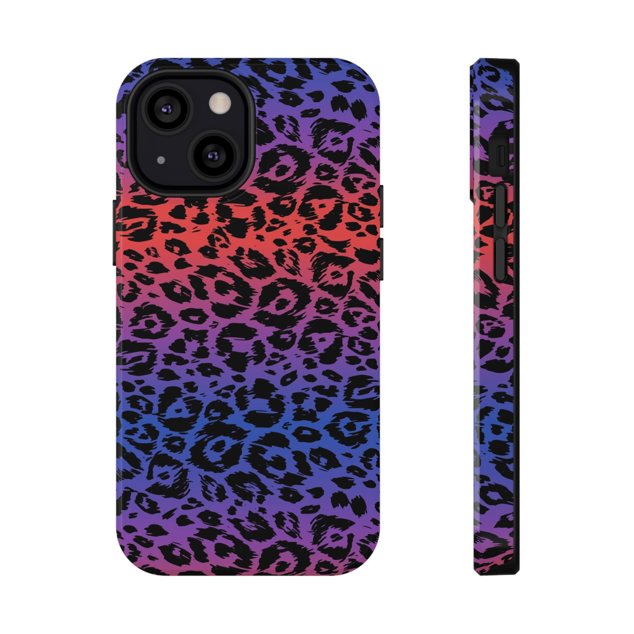 Leopard Gradient Tough iPhone Case
