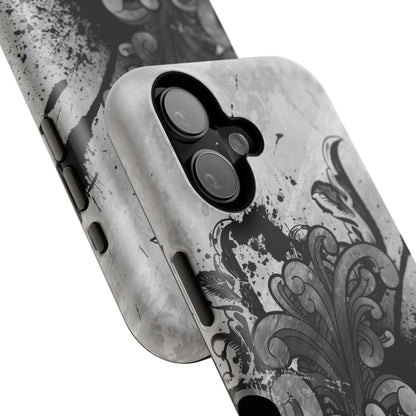 Charcoal Echo Tough iPhone Case