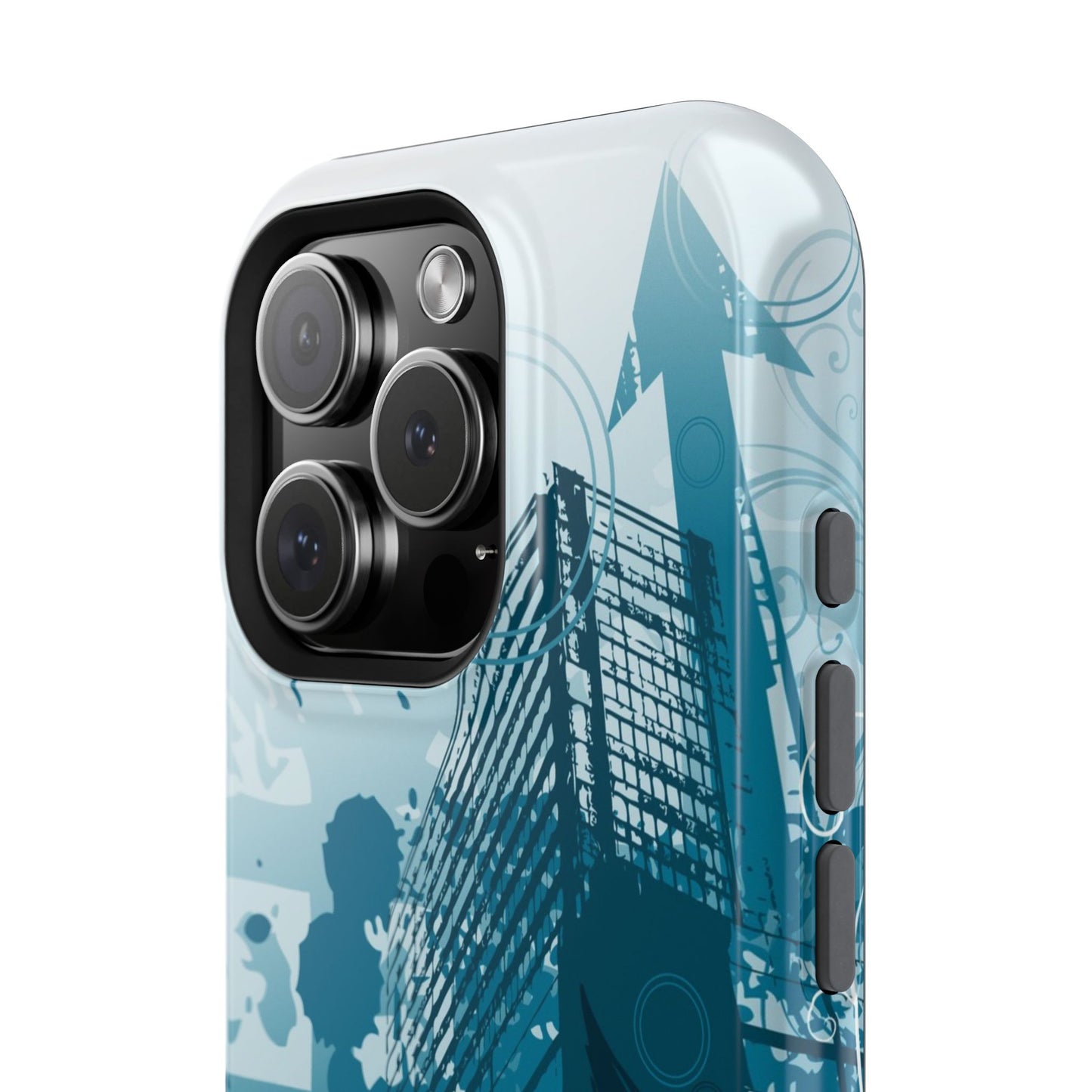 City Blue Tough iPhone Case