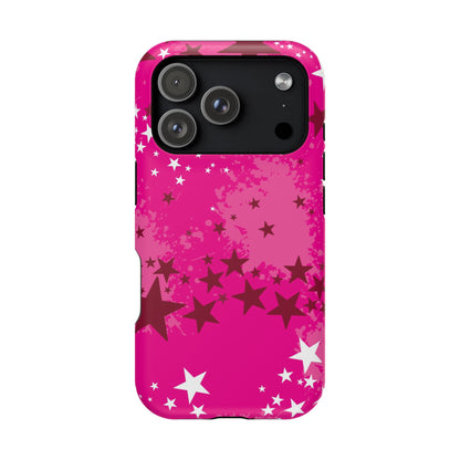 Pink Static Tough iPhone Case